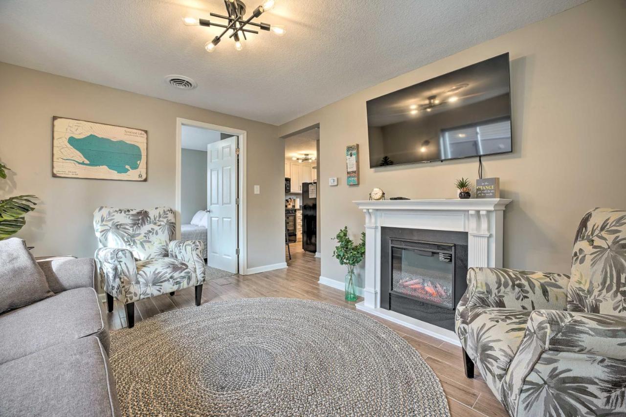 Waterfront Syracuse Home With Patio And Fire Pit! Экстерьер фото
